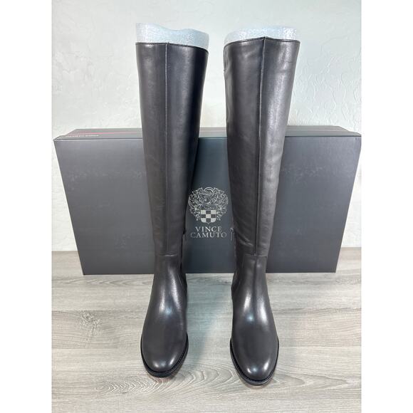 Vince Camuto VC-Pauletta Soft Calf- Gray Women's Riding Boots Size 8M- NIB - Picture 3 of 7